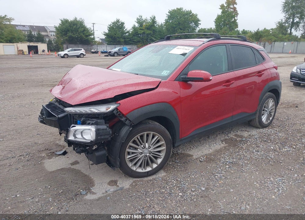 2021 HYUNDAI KONA SEL VIN: KM8K2CAA2MU673135