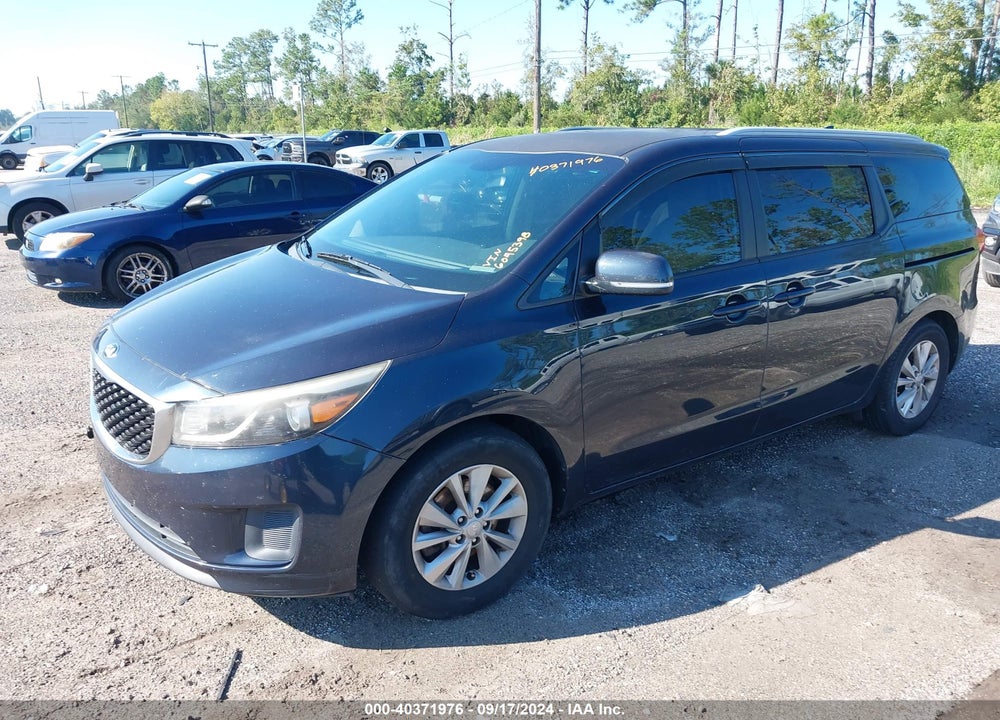 2015 KIA SEDONA LX VIN: KNDMB5C1XF6045398