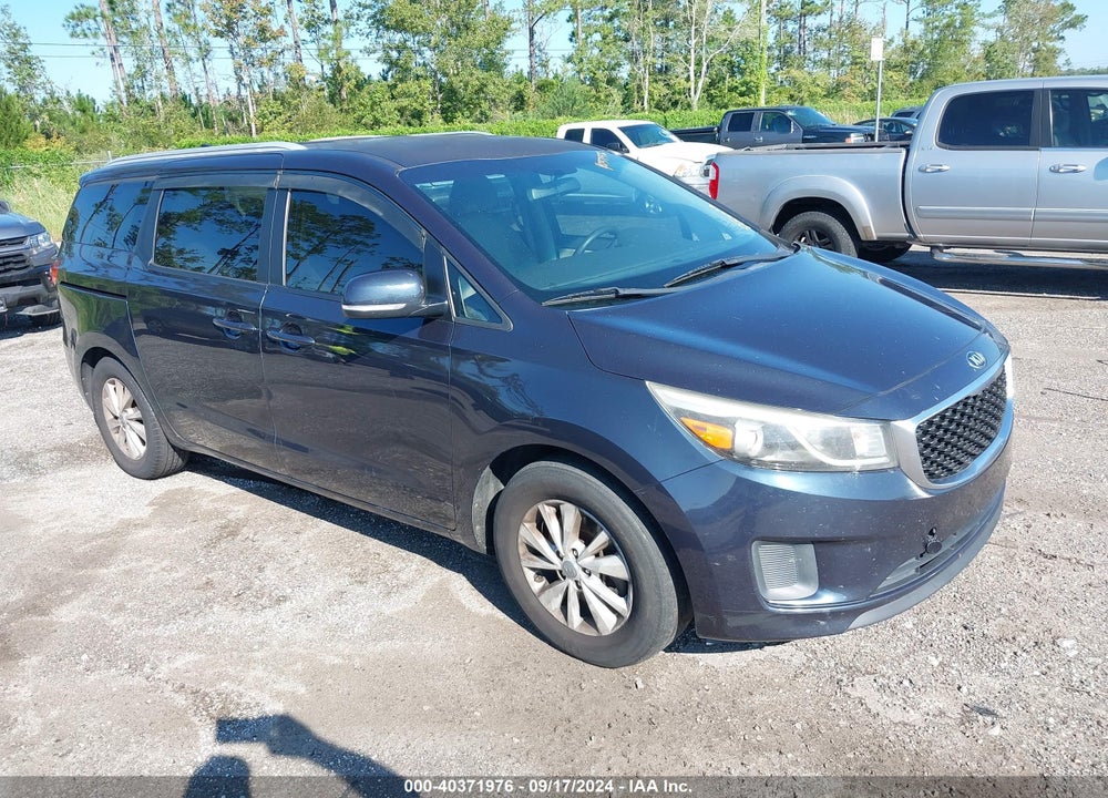 2015 KIA SEDONA LX VIN: KNDMB5C1XF6045398