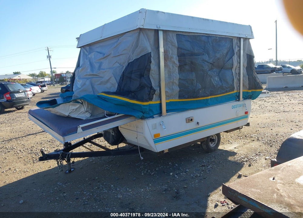 1994 COLEMAN DESTINY POP UP CAMPER VIN: 4CE675D16R7244871