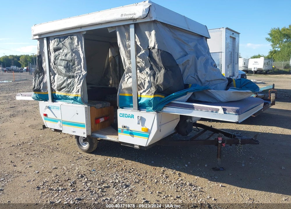 1994 COLEMAN DESTINY POP UP CAMPER VIN: 4CE675D16R7244871