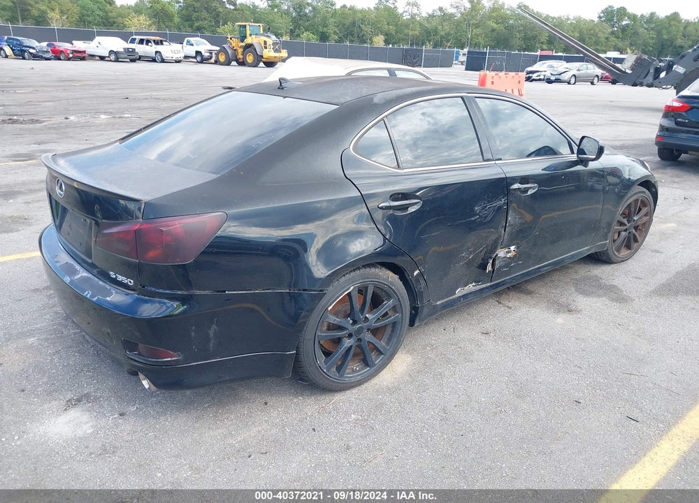 2007 LEXUS IS 350 VIN: JTHBE262072009776