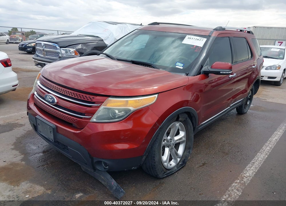 2014 FORD EXPLORER LIMITED VIN: 1FM5K7F82EGC01690
