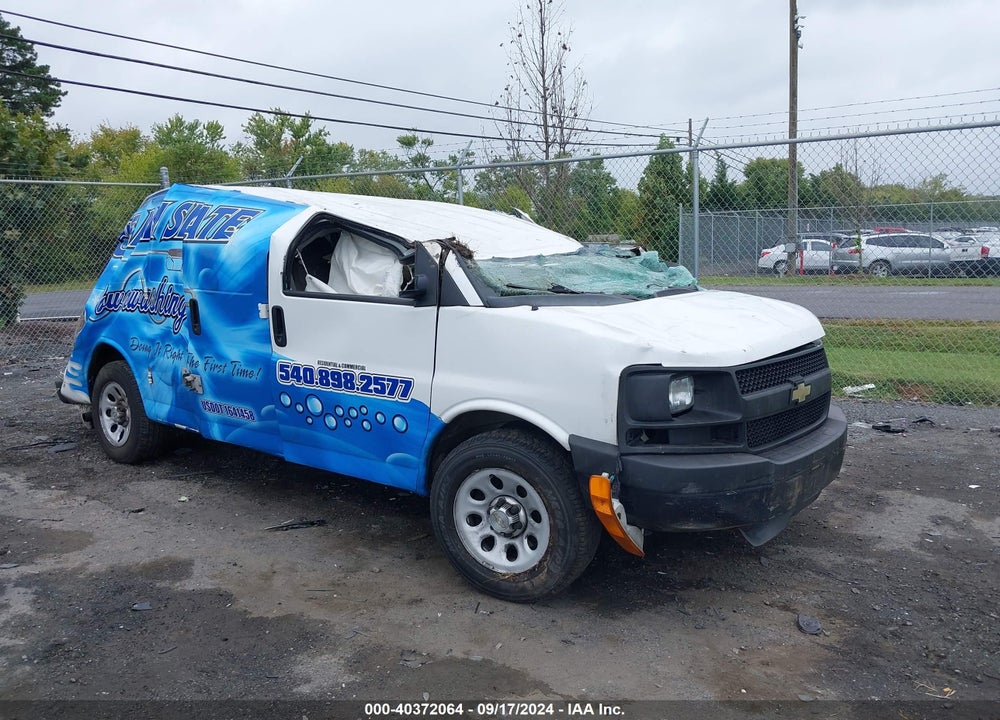 2012 CHEVROLET EXPRESS 1500 WORK VAN VIN: 1GCSGAFX8C1198789