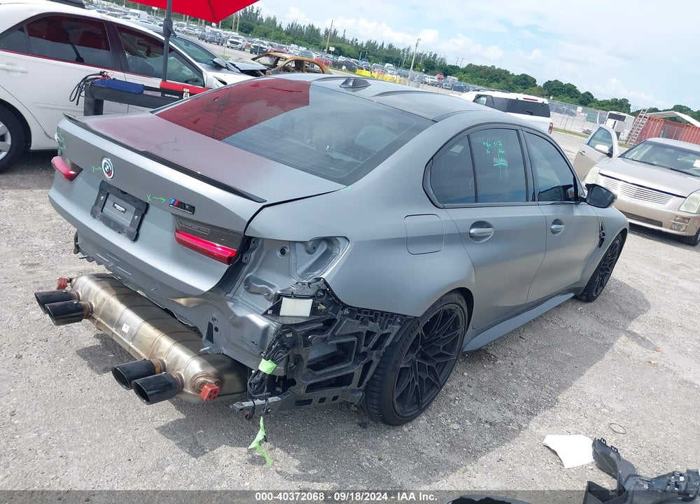 2023 BMW M3 COMPETITION XDRIVE VIN: WBS43AY04PFP11641