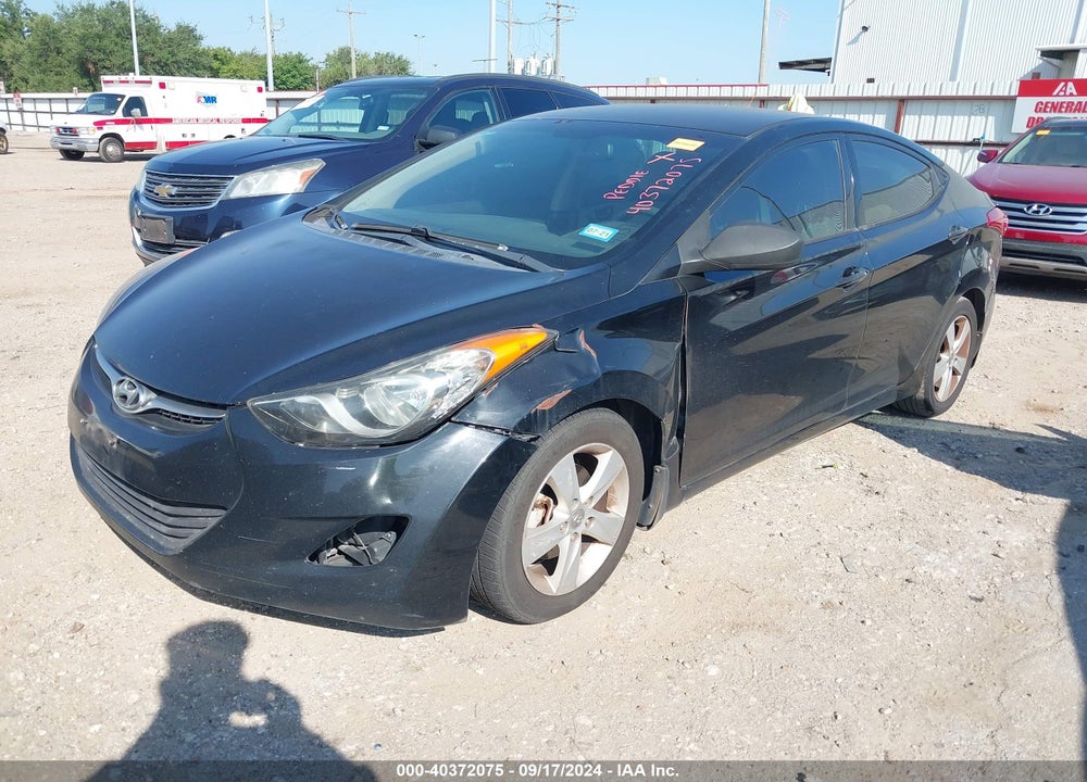 2013 HYUNDAI ELANTRA GLS VIN: 5NPDH4AE9DH287018