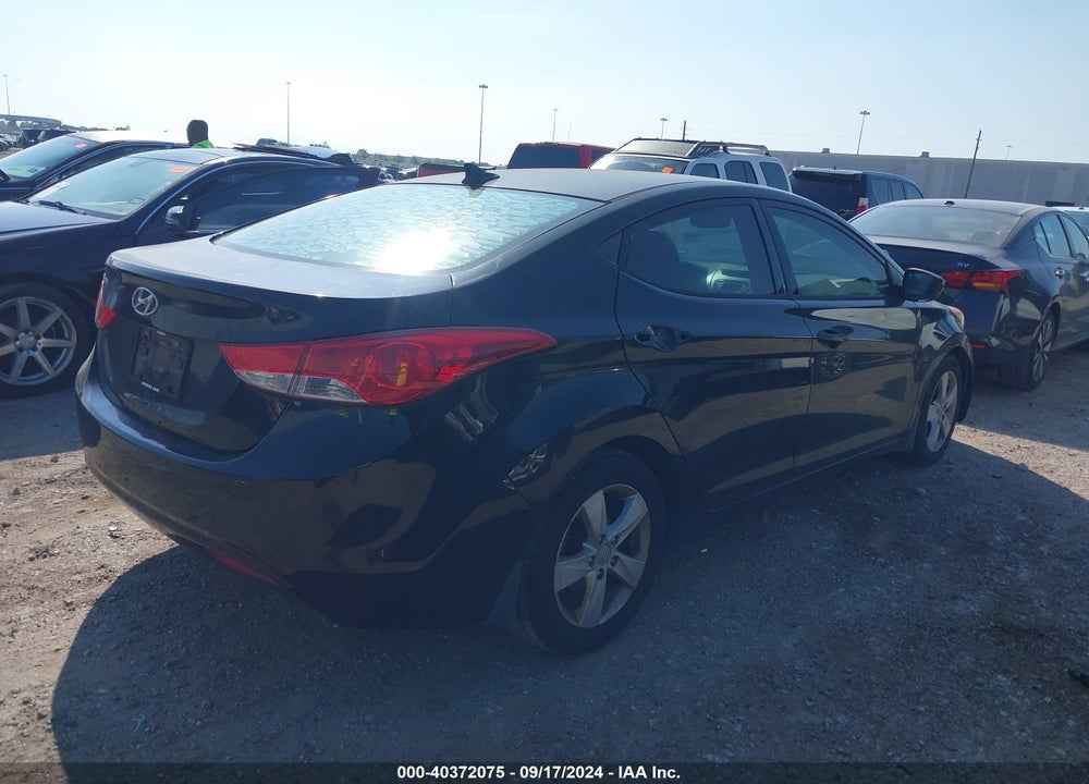 2013 HYUNDAI ELANTRA GLS VIN: 5NPDH4AE9DH287018