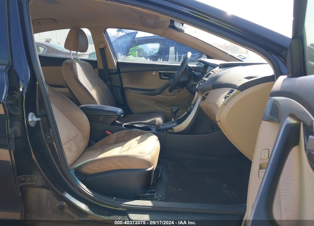 2013 HYUNDAI ELANTRA GLS VIN: 5NPDH4AE9DH287018