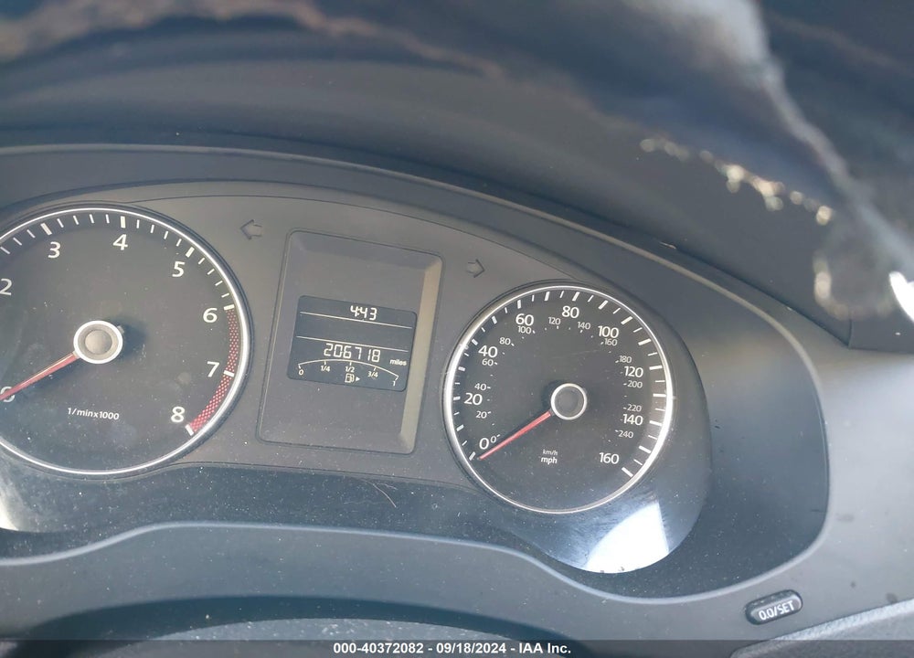 2012 VOLKSWAGEN JETTA 2.5L SE VIN: 3VWDP7AJ8CM425039
