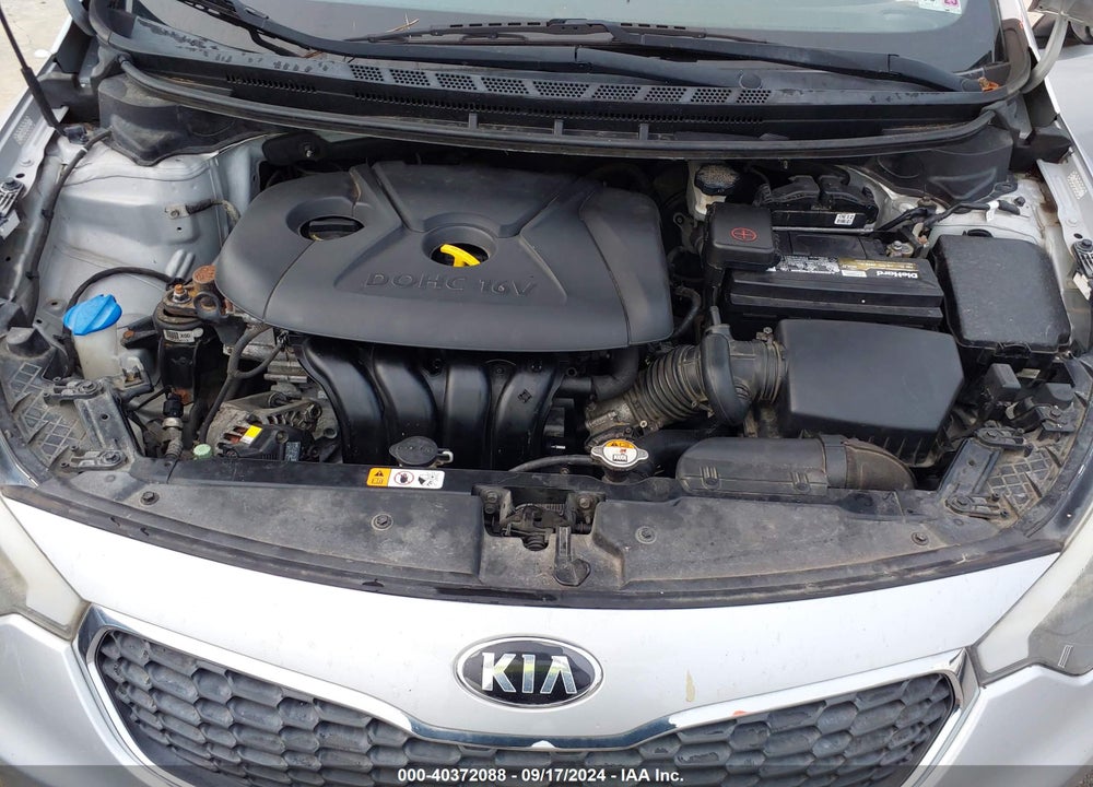 2016 KIA FORTE LX VIN: KNAFK4A60G5571402