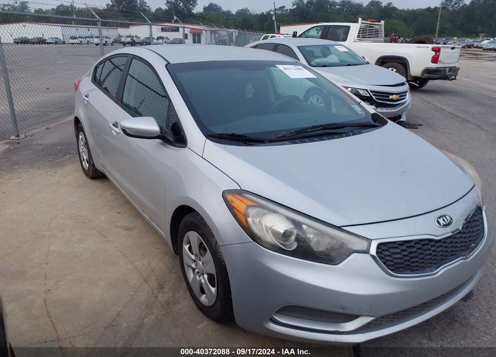 2016 KIA FORTE LX VIN: KNAFK4A60G5571402