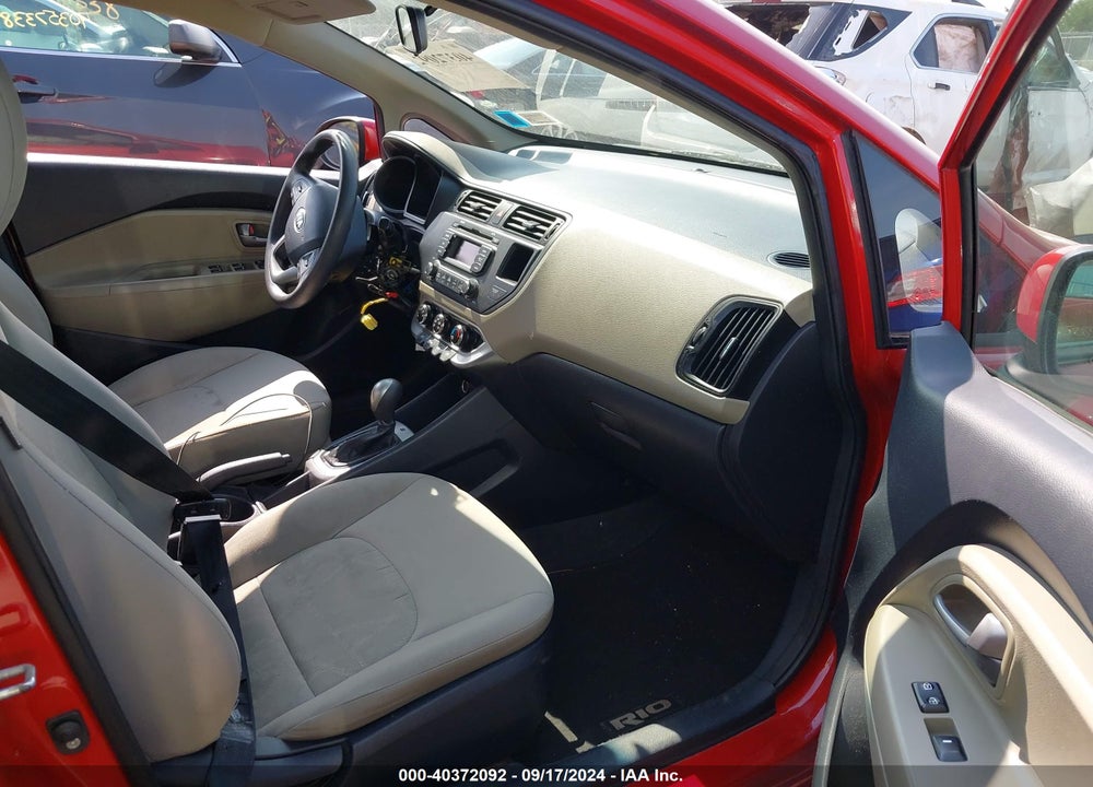 2014 KIA RIO LX VIN: KNADM4A37E6328538
