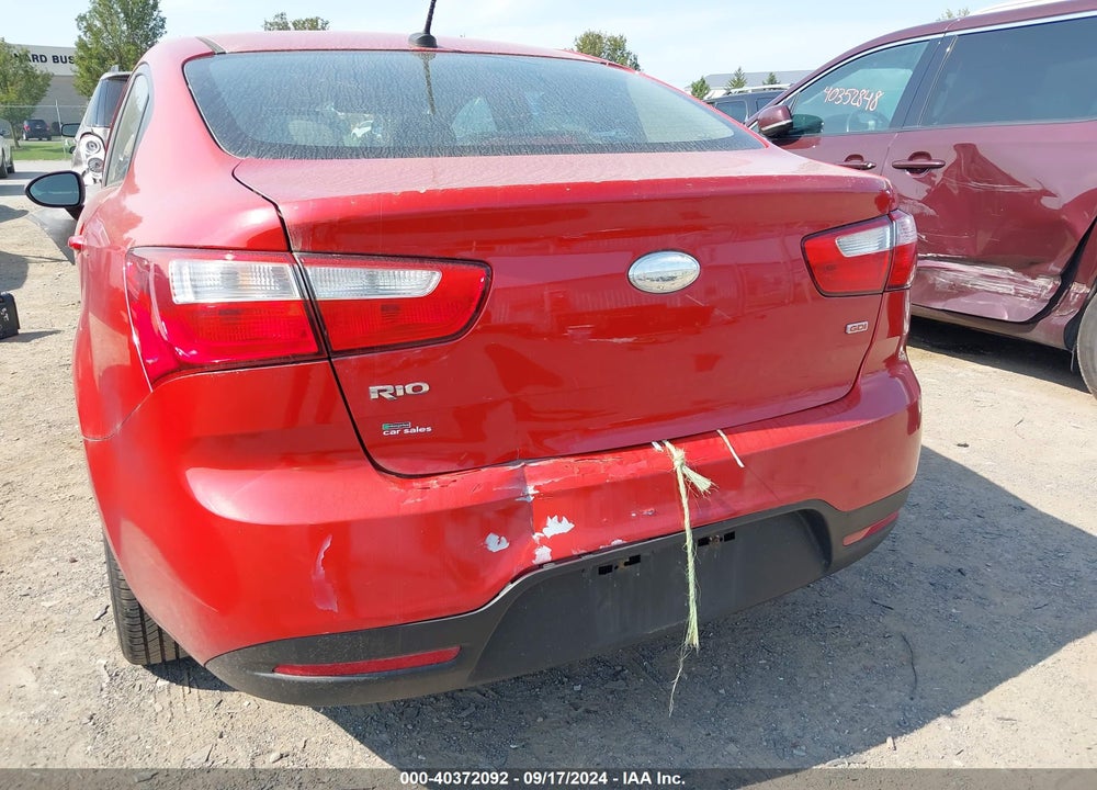 2014 KIA RIO LX VIN: KNADM4A37E6328538