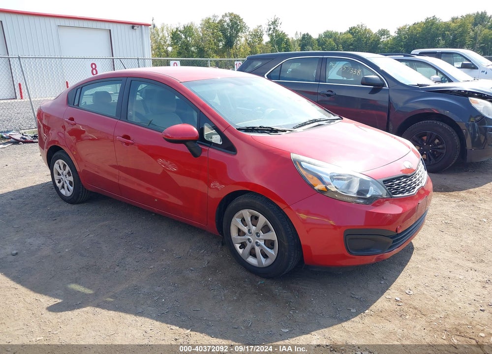 2014 KIA RIO LX VIN: KNADM4A37E6328538