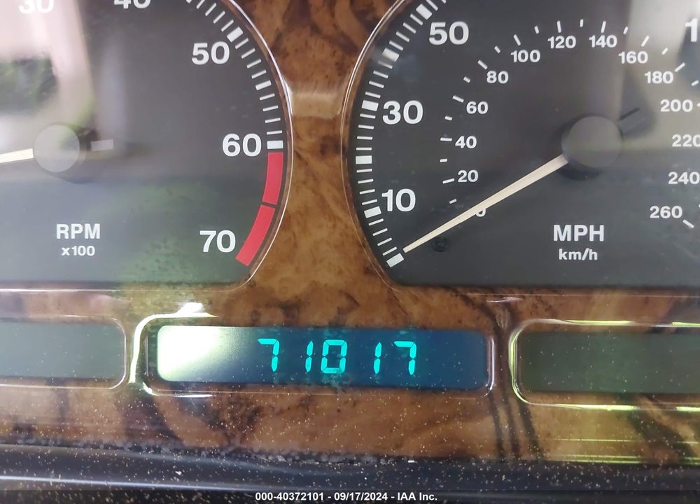 1996 JAGUAR XJ12 VIN: SAJMX6343TC766758