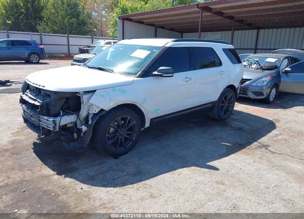 2018 FORD EXPLORER XLT VIN: 1FM5K7D87JGA79731