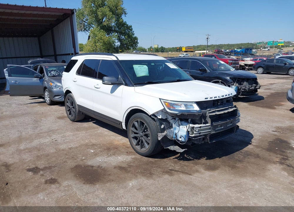 2018 FORD EXPLORER XLT VIN: 1FM5K7D87JGA79731