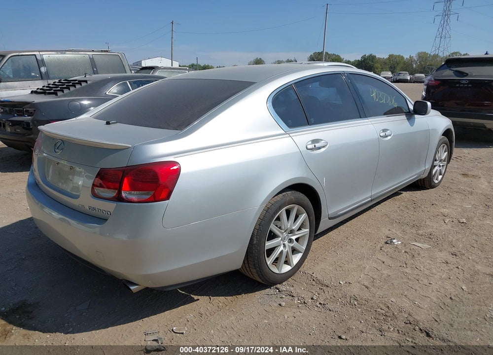 2006 LEXUS GS 300 VIN: JTHCH96S760002595