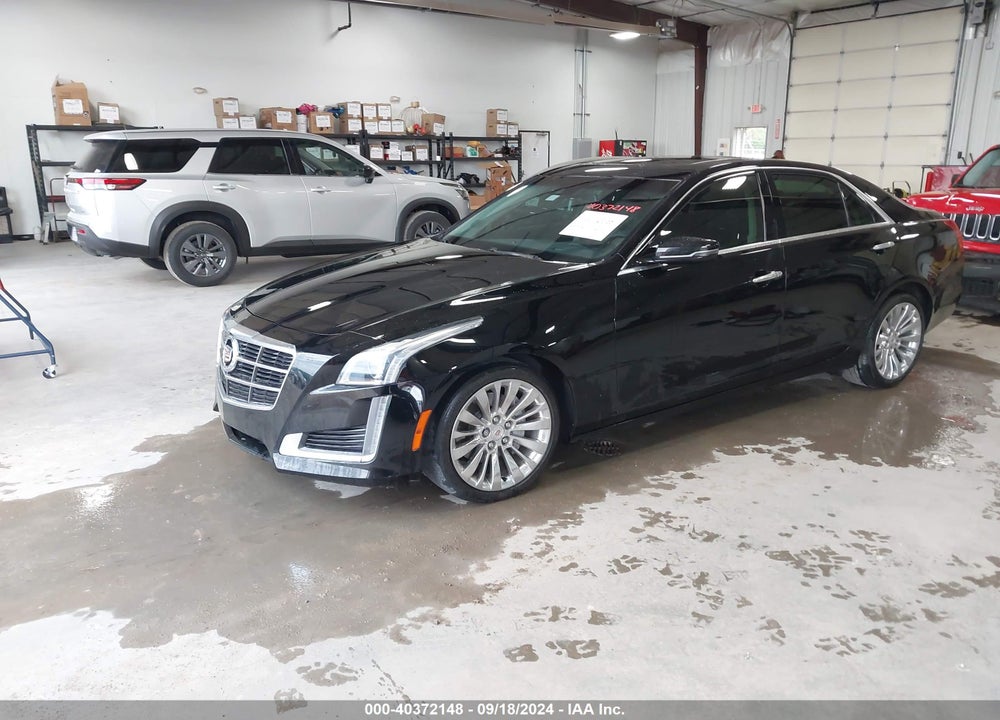 2014 CADILLAC CTS LUXURY VIN: 1G6AX5SX6E0181204