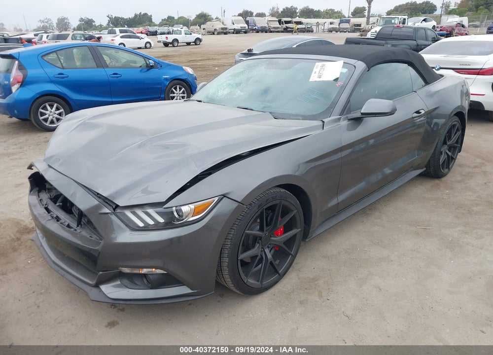 2015 FORD MUSTANG ECOBOOST PREMIUM VIN: 1FATP8UH6F5363024