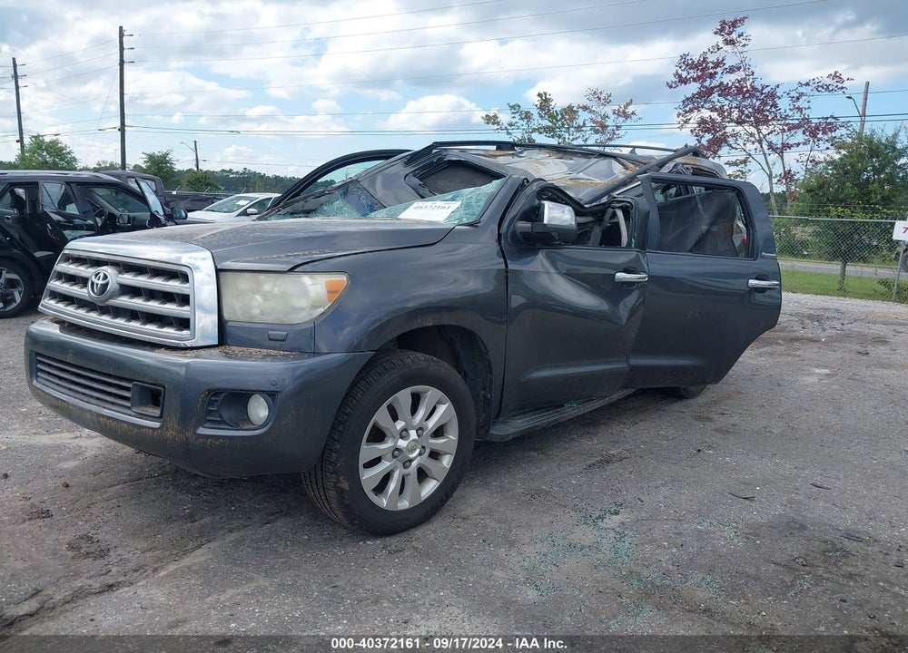 2012 TOYOTA SEQUOIA PLATINUM 5.7L V8 VIN: 5TDDY5G10CS058326