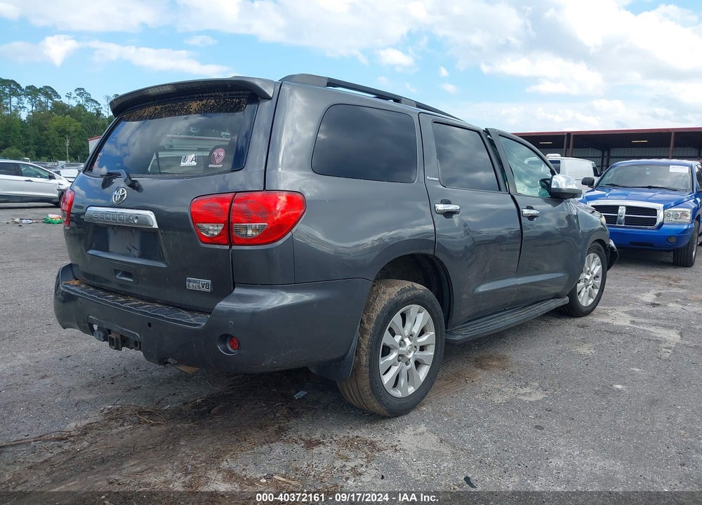 2012 TOYOTA SEQUOIA PLATINUM 5.7L V8 VIN: 5TDDY5G10CS058326
