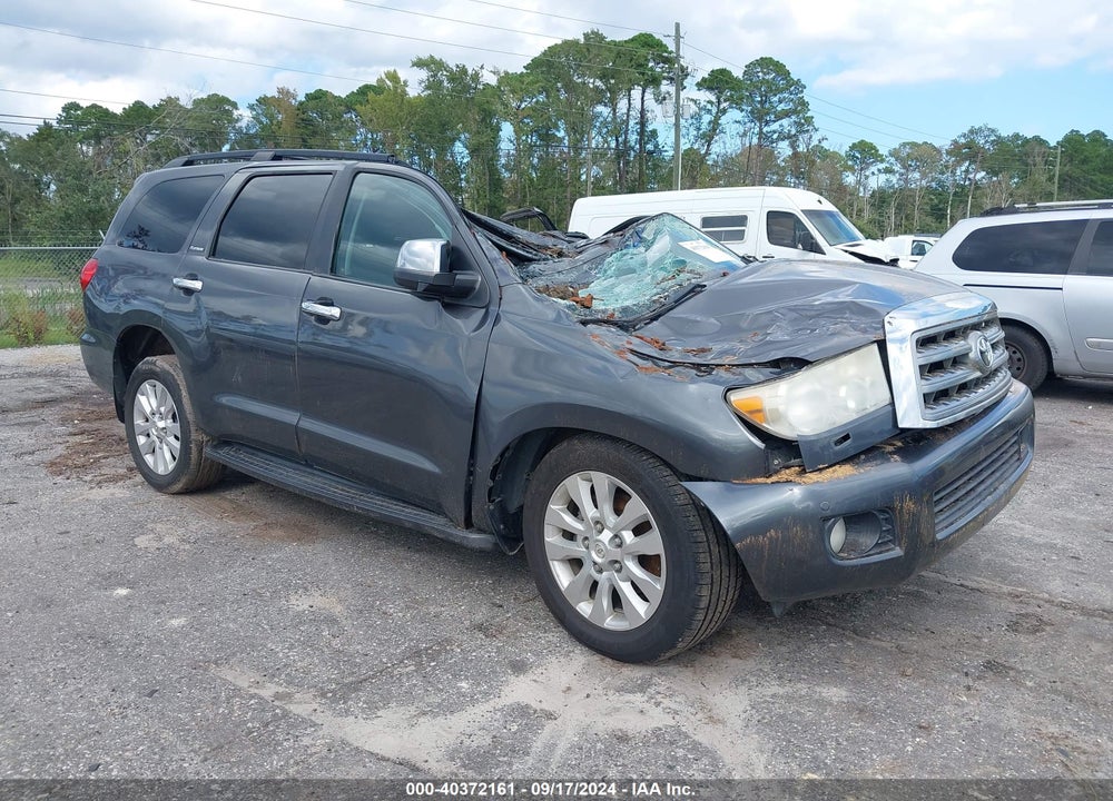 2012 TOYOTA SEQUOIA PLATINUM 5.7L V8 VIN: 5TDDY5G10CS058326