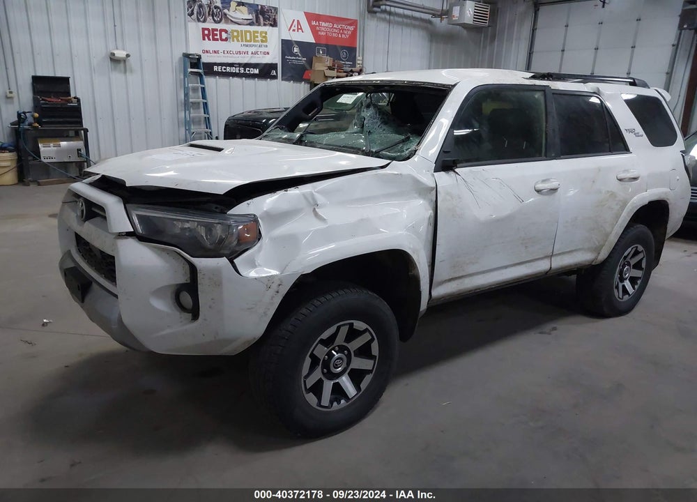 2020 TOYOTA 4RUNNER TRD OFF ROAD VIN: JTEBU5JR9L5800614