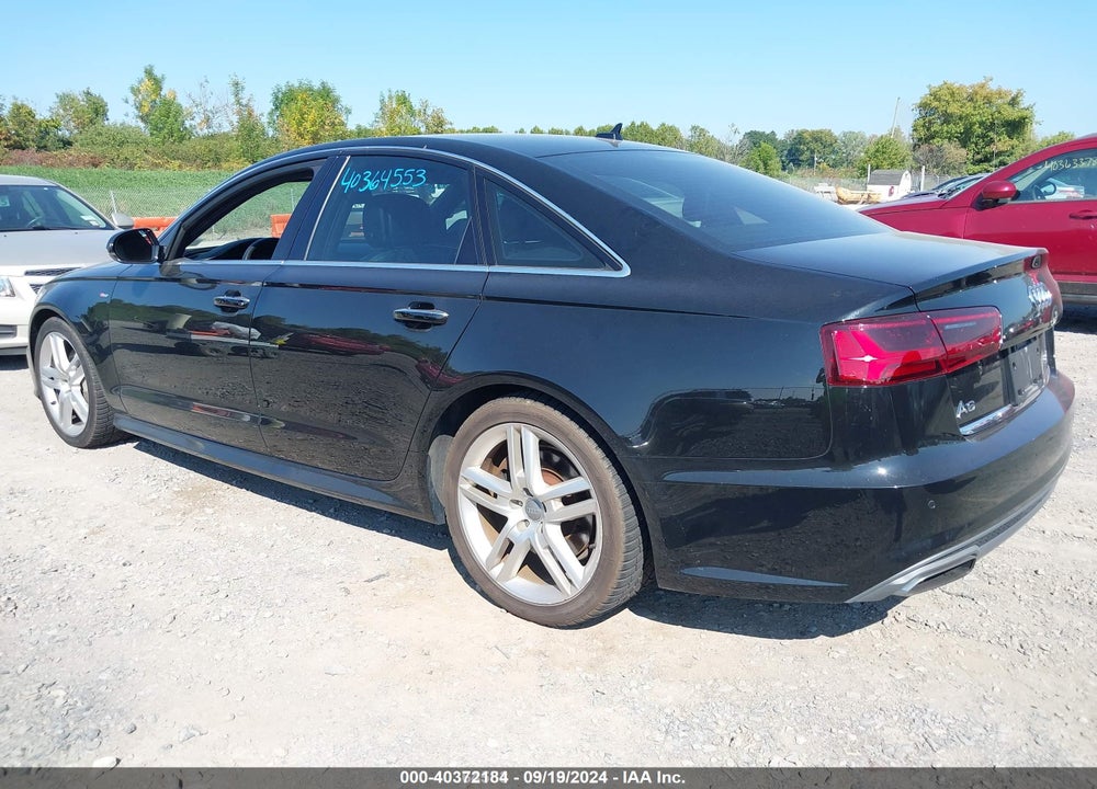 2016 AUDI A6 2.0T PREMIUM PLUS VIN: WAUGFAFC3GN147234