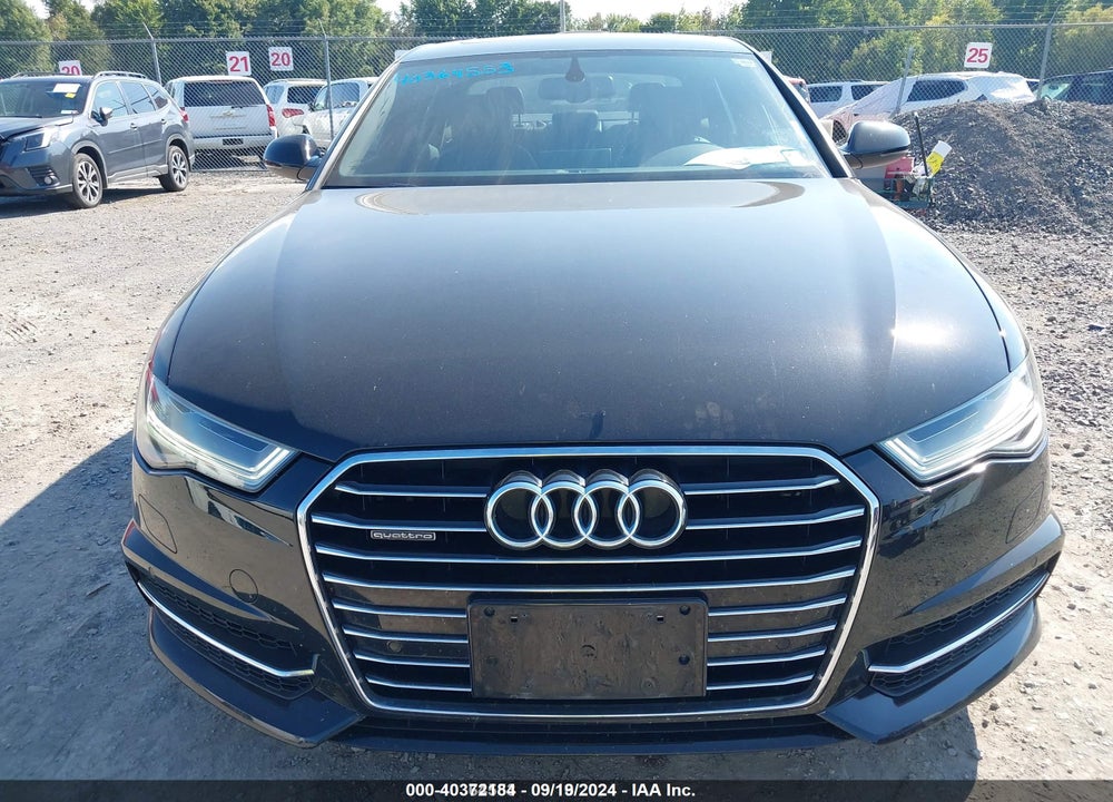 2016 AUDI A6 2.0T PREMIUM PLUS VIN: WAUGFAFC3GN147234