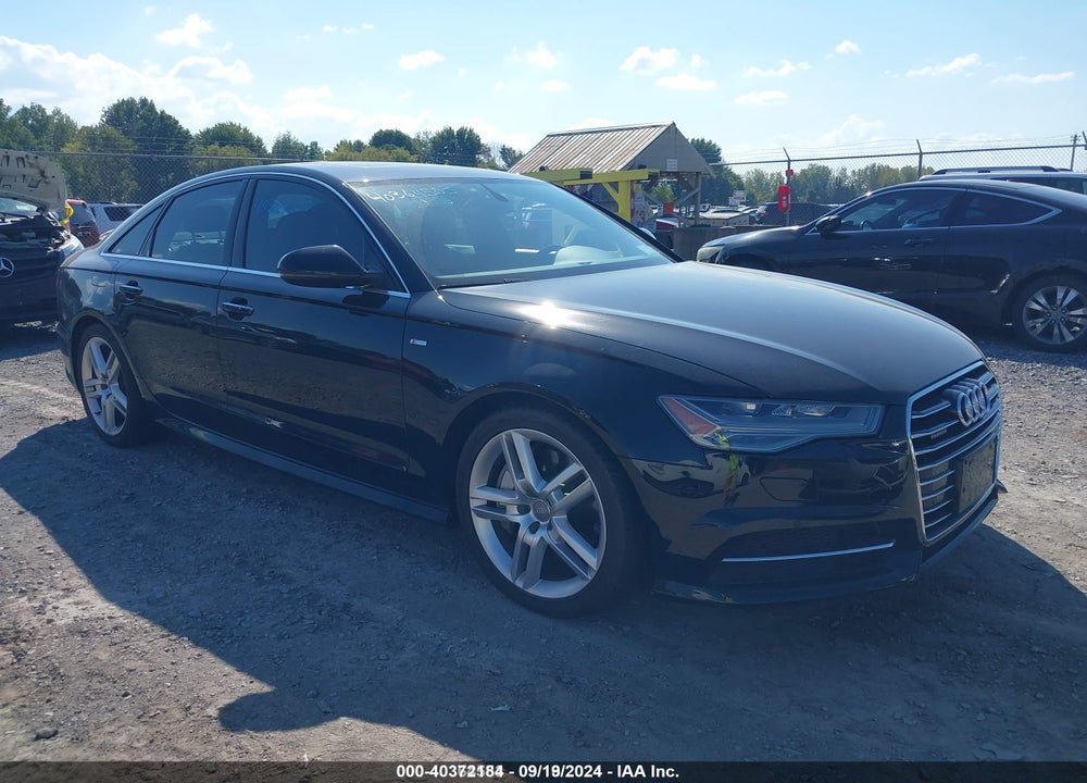 2016 AUDI A6 2.0T PREMIUM PLUS VIN: WAUGFAFC3GN147234