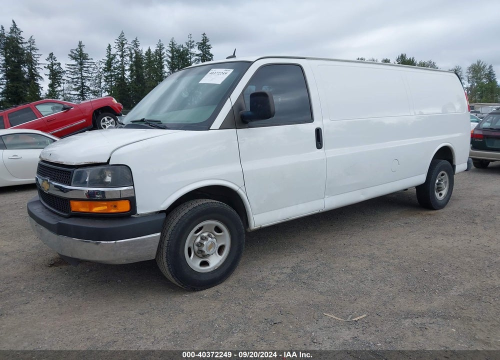 2014 CHEVROLET EXPRESS 3500 WORK VAN VIN: 1GCZGUCGXE1122997