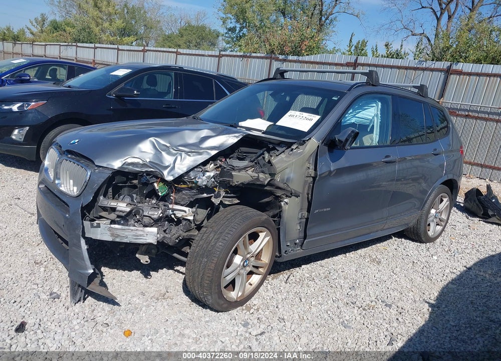 2014 BMW X3 XDRIVE35I VIN: 5UXWX7C53E0E76726