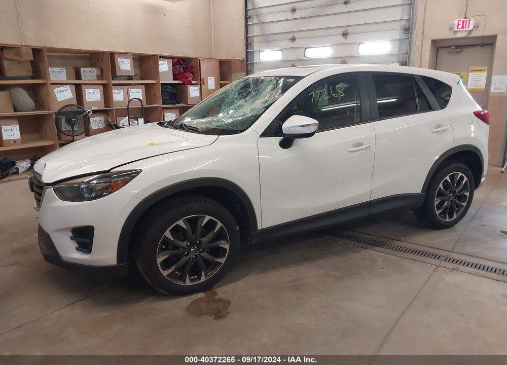 2016 MAZDA CX-5 GRAND TOURING VIN: JM3KE4DY7G0734492