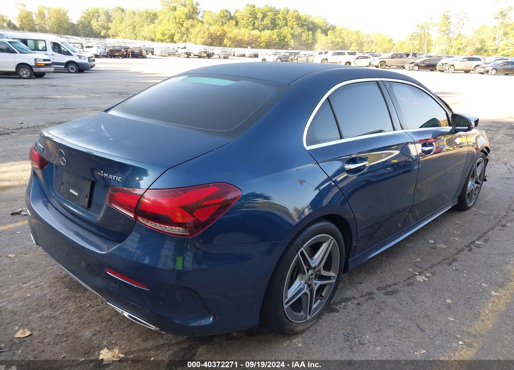 2022 MERCEDES-BENZ A 220 4MATIC VIN: W1K3G4FB1NJ374780