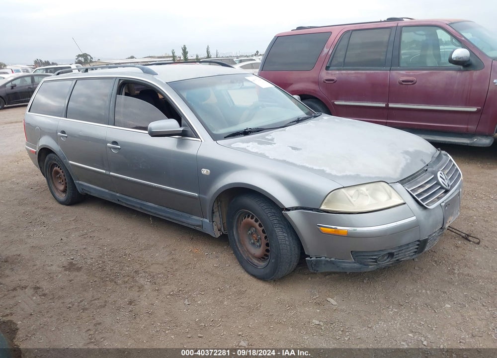 2002 VOLKSWAGEN PASSAT GLS VIN: WVWVD63B52E394627