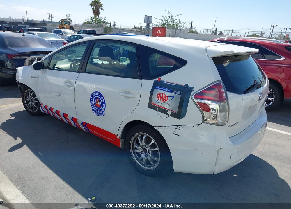 2015 TOYOTA PRIUS V VIN: JTDZN3EU6FJ016650