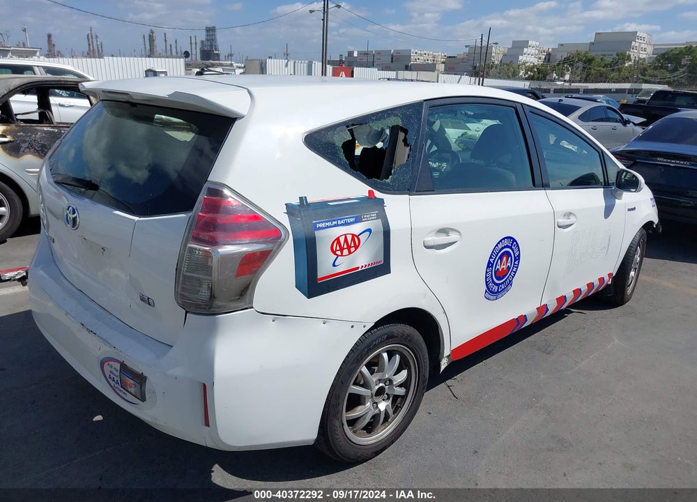 2015 TOYOTA PRIUS V VIN: JTDZN3EU6FJ016650
