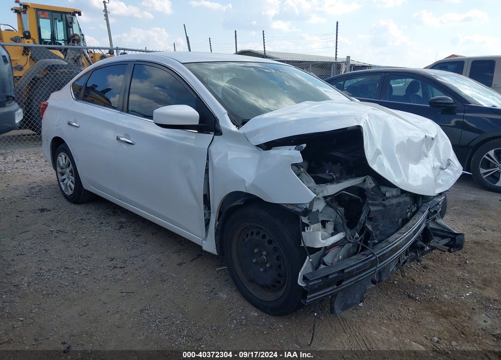 2019 NISSAN SENTRA S VIN: 3N1AB7APXKY310980