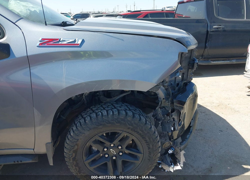 2021 CHEVROLET SILVERADO 1500 4WD SHORT BED CUSTOM TRAIL BOSS VIN: 1GCPYCEF4MZ305654