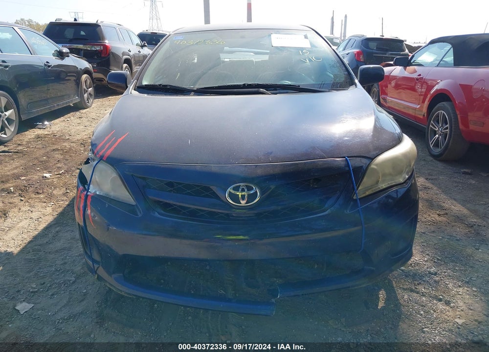 2011 TOYOTA COROLLA LE VIN: 2T1BU4EE5BC544057
