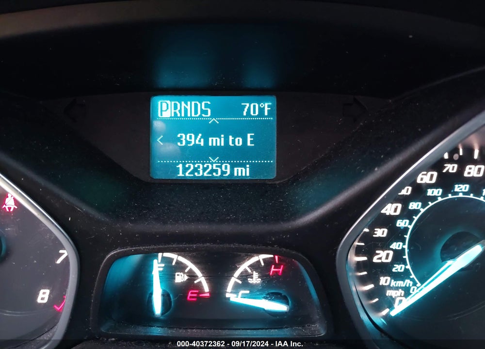 2013 FORD ESCAPE S VIN: 1FMCU0F75DUC40449