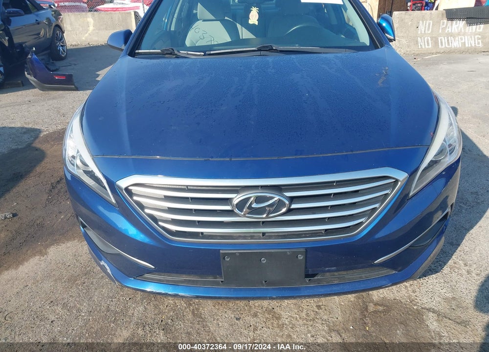 2016 HYUNDAI SONATA SE VIN: 5NPE24AF9GH336186