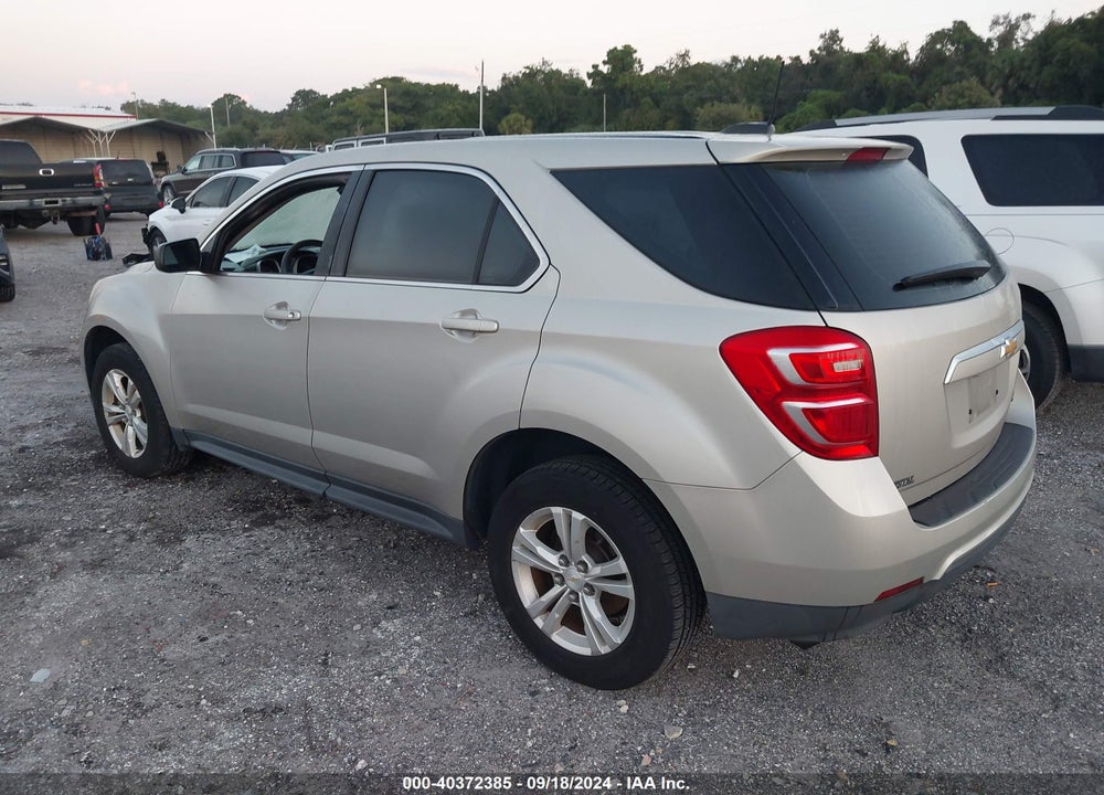2016 CHEVROLET EQUINOX LS VIN: 2GNALBEK0G1181706
