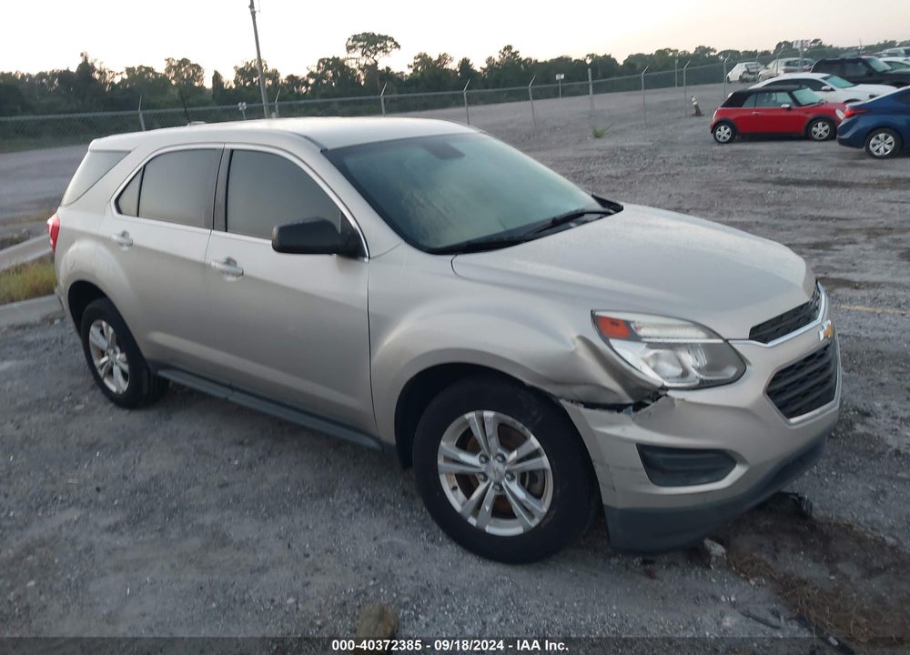2016 CHEVROLET EQUINOX LS VIN: 2GNALBEK0G1181706