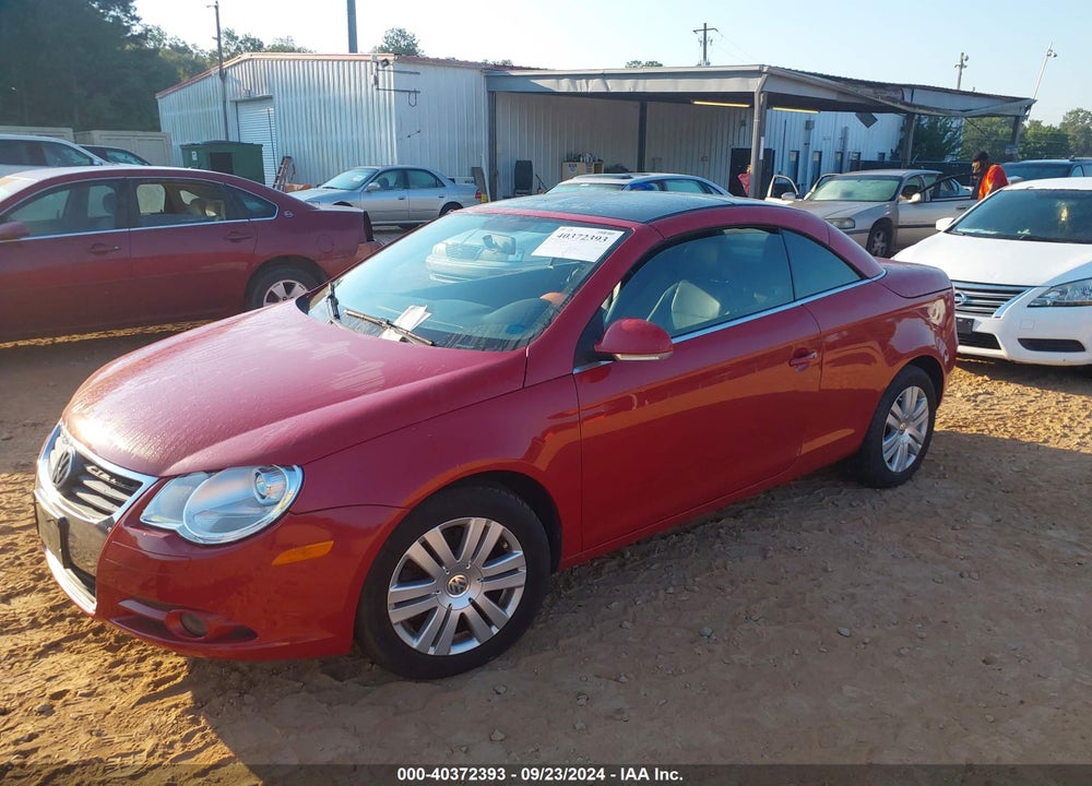 2008 VOLKSWAGEN EOS KOMFORT/TURBO VIN: WVWBA71F78V032895