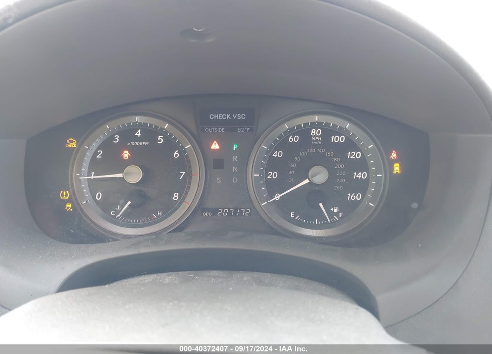 2007 LEXUS ES 350 VIN: JTHBJ46G572081057