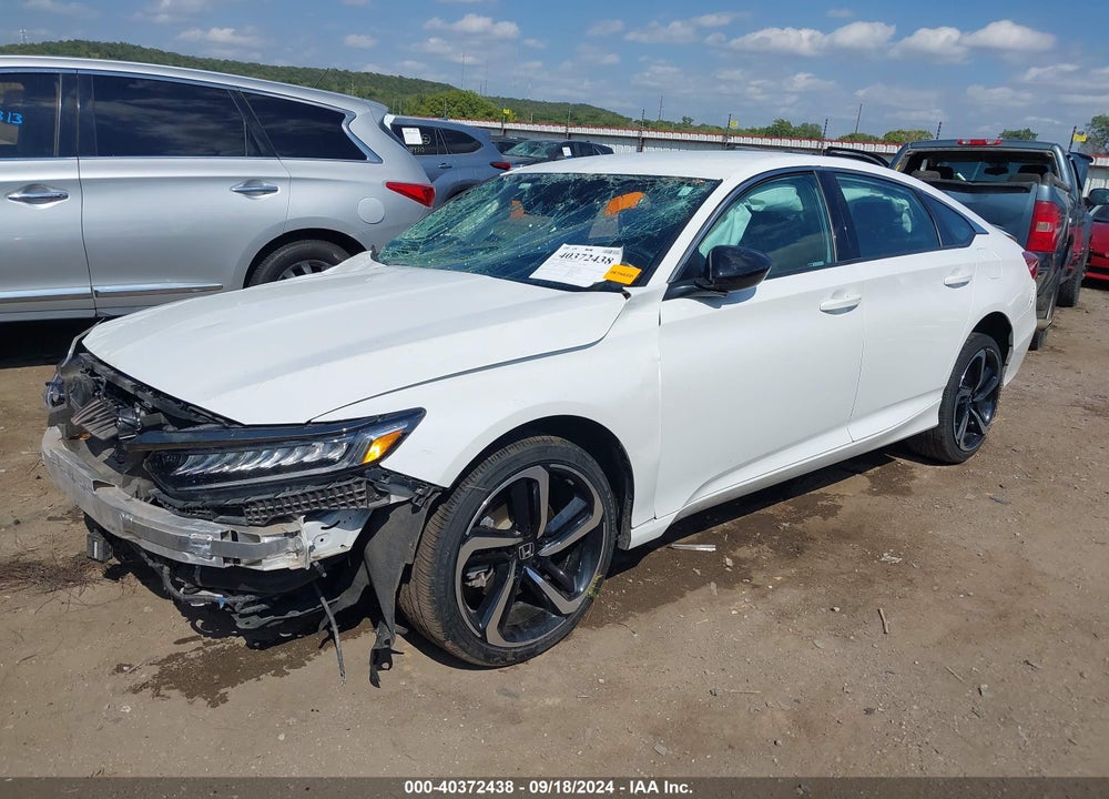 2021 HONDA ACCORD SPORT VIN: 1HGCV1F3XMA125031