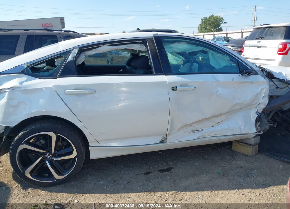 2021 HONDA ACCORD SPORT VIN: 1HGCV1F3XMA125031