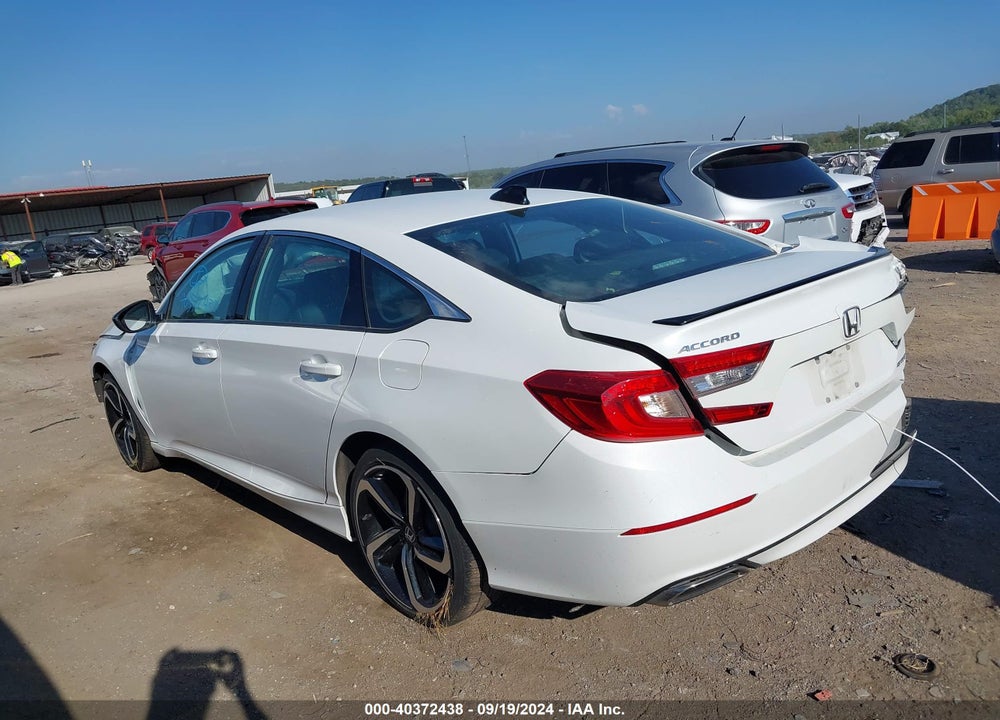 2021 HONDA ACCORD SPORT VIN: 1HGCV1F3XMA125031